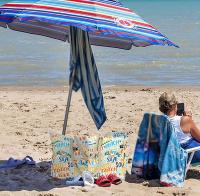 SSITO XL Bolsa de Playa Extra Grande para Mujer (antirobo con cerradura magnética), Bolsa de Playa antirrobo - details 3