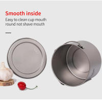 Tiartisan Olla De Camping De 900ml Plegable Y Ultraligera Con Manija Y Tapa Para Excursionismo Y Viajes Al Aire Libre - details 6