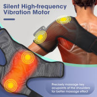 Masajeador magnético deslizante para articulaciones de hombros, dispositivo de terapia de masaje vibratorio con calor para hombros (2025) - details 20