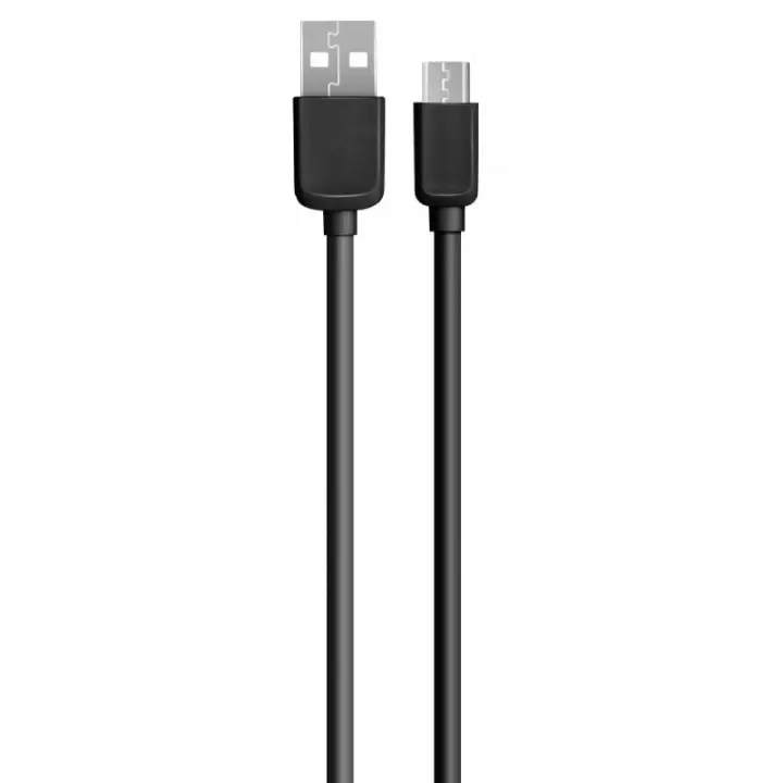 AVANT Cable Micro USB 2 Amperios 1 Metro Negro - Diseño Moderno - 1