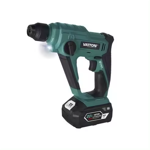 Taladro sds perforador vatton 20v 1 batería 4.0ah - 1