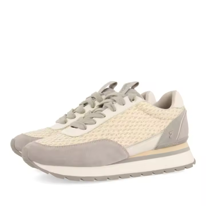 Gioseppo Gaggi Zapatilla Plateadas Mujer - Estilo Mediterráneo - 1