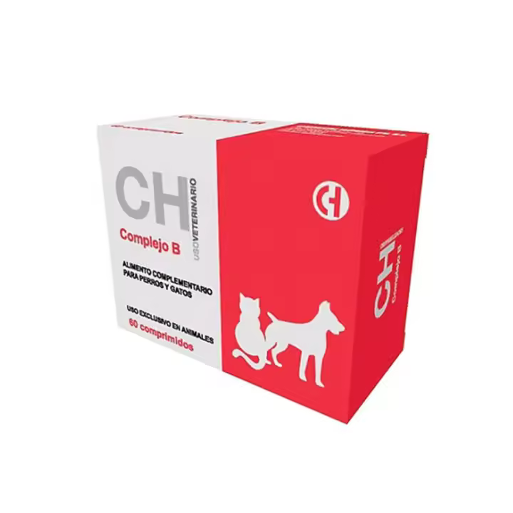 Complejo B 60 comprimidos suplemento con vitaminas del grupo B para perros y gatosChemical Iberica - 1