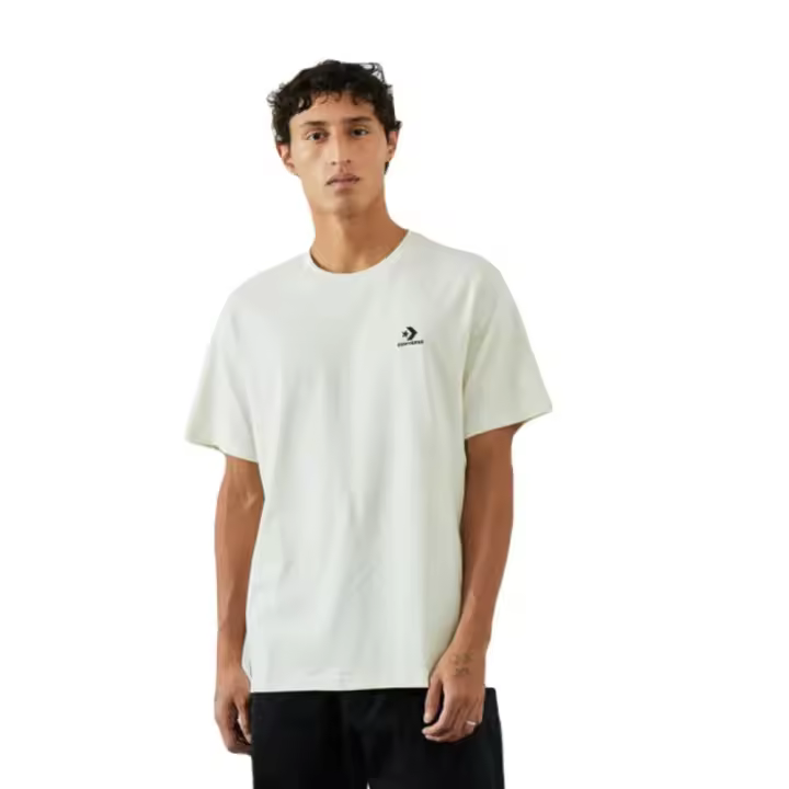 Camiseta Converse Classic Star Chevron Marron Egret T Shirt 10023876-A19 - 1