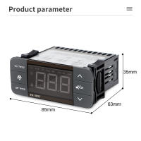 Termostato Digital Para Incubador Controlador De Temperatura Calentamiento Enfriamiento Refrigeración Descongelación Relé Sensor - details 7