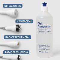 Cibelesthetic - Gel Conductor para Aparatología Estética,  Gel Neutro Profesional - 1000 ml - details 1