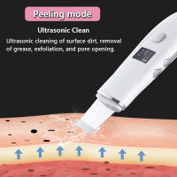 Limpiador De Piel Con Ultrasonidos Eliminador De Quistes Faciales Herramienta De Limpieza Profunda Para Eliminar Acné Y Quistes Negro Espátula Facial USB Recargable Metal - details 4