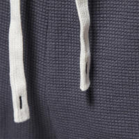 Novedad de verano, pantalones cortos de color liso, pantalones cortos deportivos y de ocio para hombre, pantalones cortos con lazo en la cintura elástica, ropa exterior de talla europea, pantalones de tres cuartos - details 7