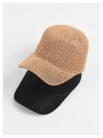 Sombrero De Béisbol De Paja Transpirable Para Hombres Y Mujeres Verano Sombreros De Sol Ajustables De Color Sólido Accesorios De Playa Protección UV - details 10