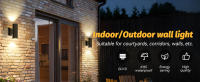 Aigostar Aplique Pared Interior/Exterior GU10 Lámpara IP65 Impermeable - details 0