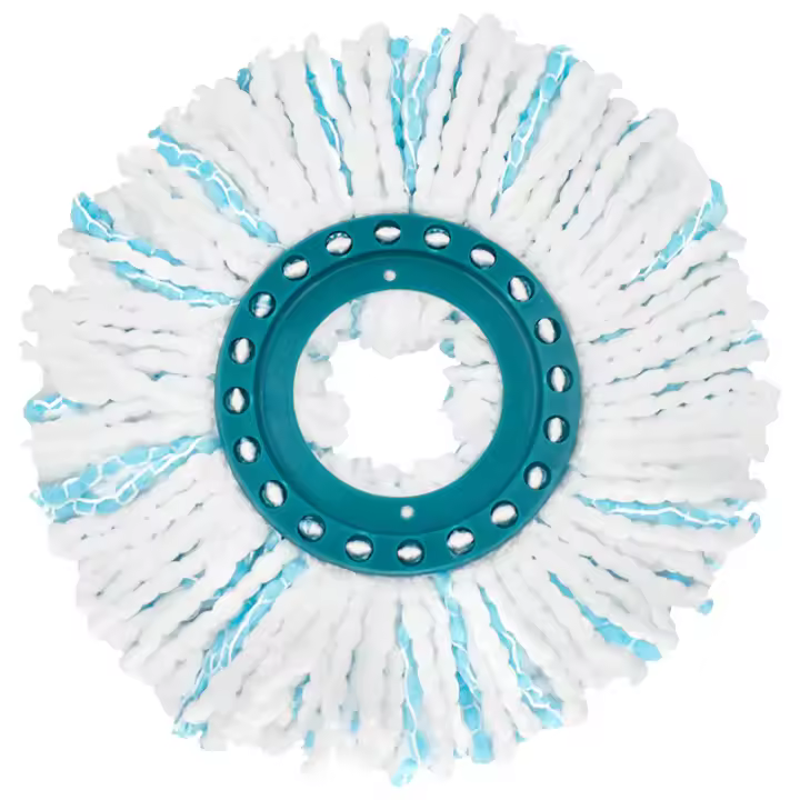 Cabeza De Mopa Reemplazo Para Leifheit Clean Twist Disc Mop/Ergo Compatible Con Cubierta De Repuesto Para Mopa De Piso Leifheit - 1