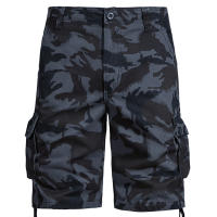 Shorts Tácticos Para Hombre Camuflaje Joggers Casual Deportivo Medio Pantalón Bolsillos Algodón Transpirable Cargo Shorts - details 11