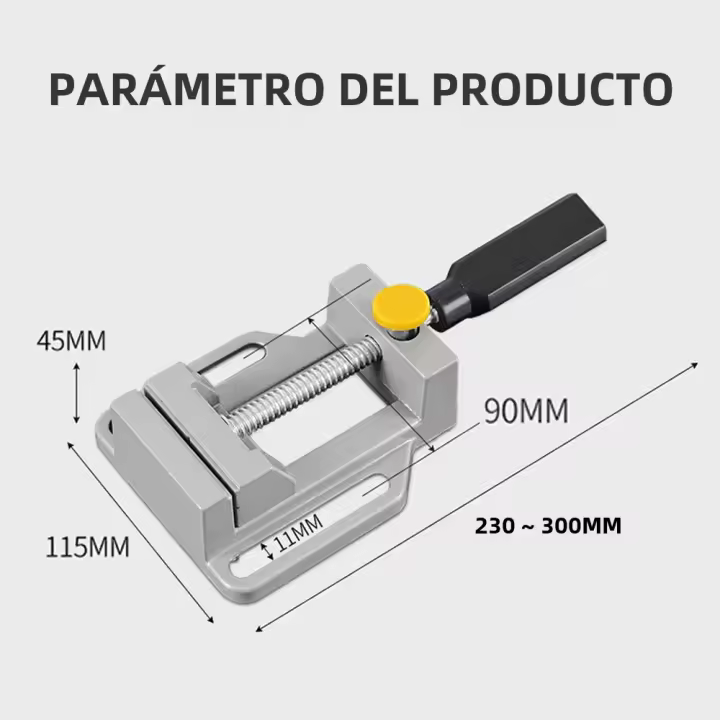 Pinzas De Torno Eléctrico Mini vice Plano De Aluminio Para Uso Doméstico Piezas De Herramientas Eléctricas Abrazadera De Trabajo En Miniatura - 1