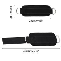 1/2/4Pcs Cordones Ajustables Para Pierna Doble Anillo De Doble Anillo Soporte De Entrenamiento De Musculos Glúteos Y Pierna Para Gimnasio Y Deportes - details 4
