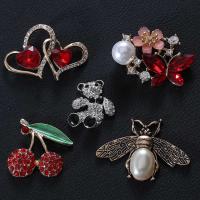 10pcs Botones De Aluminio Con Diamantes Y Perlas Para Decoración De Invitaciones De Boda Y Ropa Accesorios De Joyería Para Niñas - details 26
