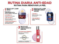 L'oréal Paris | Revitalift Laser Serum Noche 0,2% Retinol Puro Arrugas Profundas 30ml +  Revitalift Laser Triple Acción Crema Anti-Edad  Noche con Pro-Retinol, Ácido Hialurónico y Vitamina Cg -50 ml - details 1