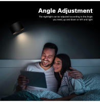 Luz De Lectura LED Con Control Remoto Y Rotación De 360° Luz Nocturna Montada En La Pared De 3 Temperaturas De Color Y 3 Niveles De Brillo Recargable - details 7
