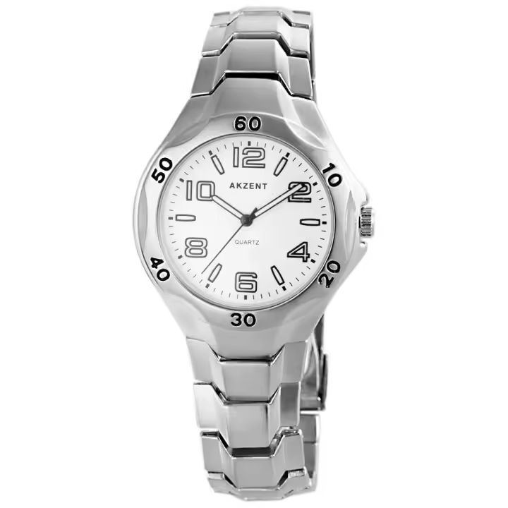 Reloj Akzent ® Hombre com Bracelete em Metal - 1