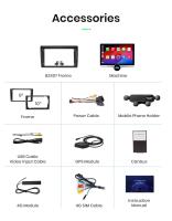 Junsun 11.5" QLED 2K Radio Android 13 CarPlay Auto para Peugeot 407 2004 2005 2006 2007 2008 2009 2010 2011 sistema multimedia inteligente con CarPlay - details 26