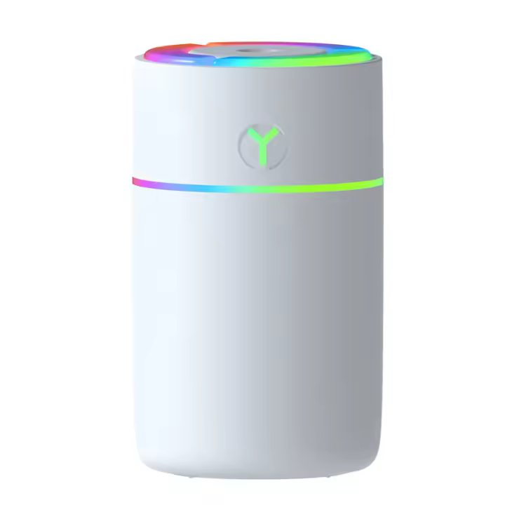 Luz Nocturna Colorida Humidificador Portátil Difusor De Aceite Aroma USB Con Rojellera De Niebla Fría 230ml Tipo-c Para Dormitorio Hogar Coche Escritorio - 1