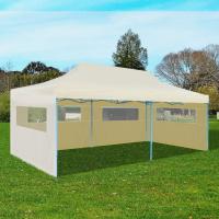 vidaXL Carpa de Jardín para Eventos Acero y Poliéster Tienda de Fiesta Color Azul,  Antracita,  Crema y mas - details 2