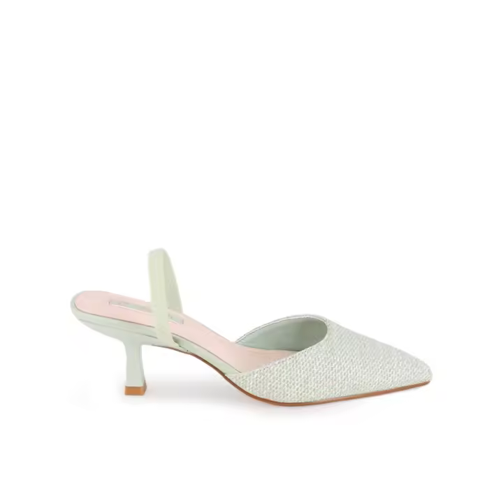 Blogger MELODY Zapatos de salón de mujer verdes en sintético 81306 - 1