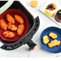 Silicona Air Fryer Fundas De Olla Repuesto Para Papel Encendido Accesorios De Horno Reutilizable Bandeja De Hornear - details 9