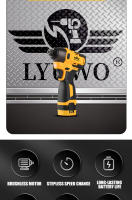 LYUWO Taladro Eléctrico 16.8V 140N.m Herramienta Multifuncional De Batería Recargable Para El Hogar Con Broca Y Destornillador - details 3