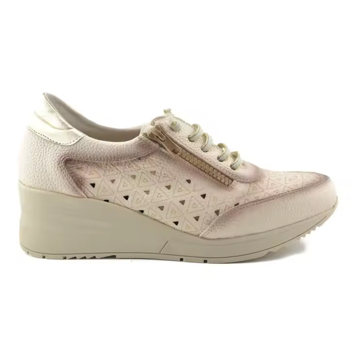 Zapatillas Casual de Piel beige by Tekila Piel Piel y textil Textil, extraible, efecto memoria y antibacteriano - 1