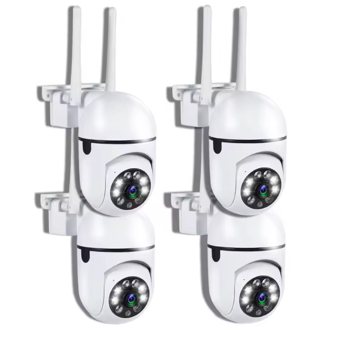 Cámara De Seguridad IP 1080P 5G Wifi Exterior Con Monitorización 4.0X Zoom Sin Cable Protección Contra El Agua Alarma De Movimiento - 1