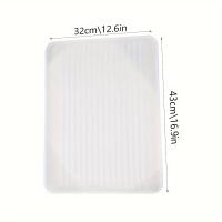 2pcs Almohadilla Duradera Para Encimera - Bandeja Impermeable Para Cocina Y Baños Solución De Almacenamiento Fácil De Limpiar - details 5