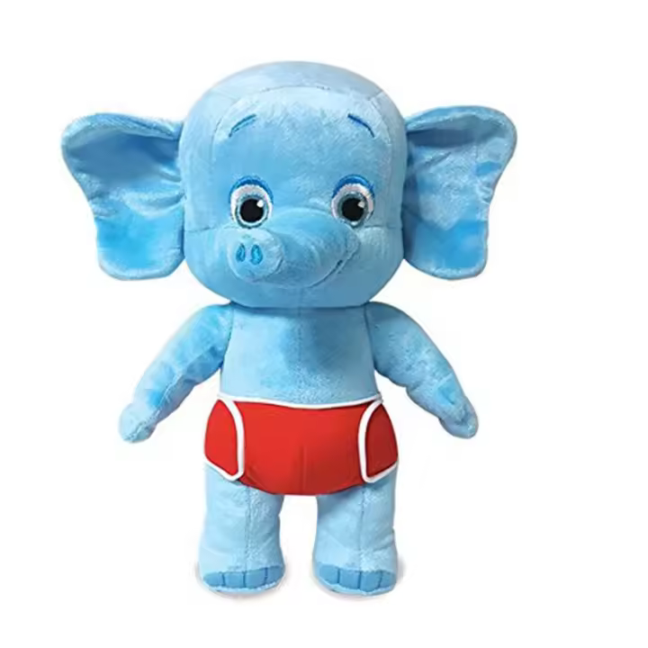 Muñeco De Peluche Word Party 25cm Lulu Franny Bailey Kip Leopardo Canguro Elefante Panda Juguetes Educativos Para Niños Regalos - 1