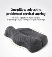 Almohada De Cervical Ergonómica De Espuma De Memoria Almohada De Contorno Para Dormir De Lado Ayuda Ortopédica Suave Y Cómoda Soporte Para El Cuello - details 0