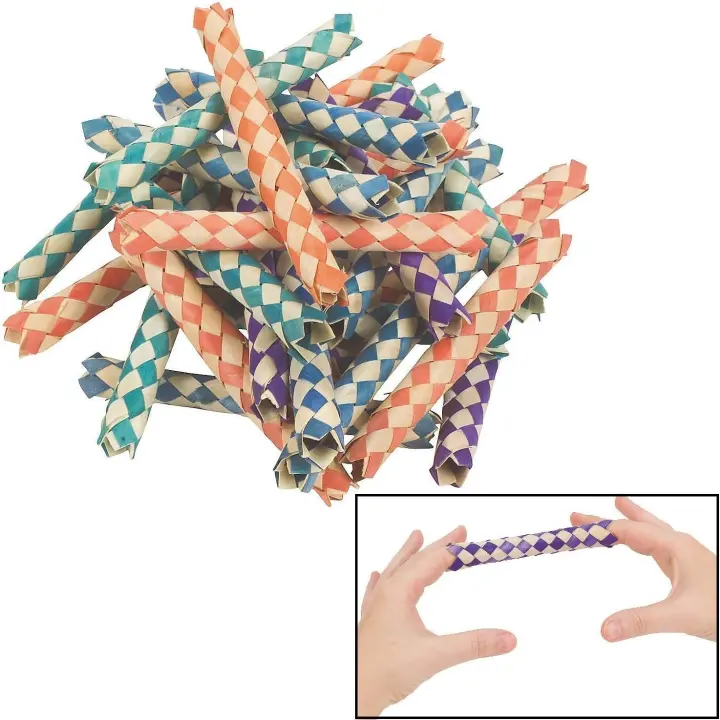 Trampas para dedos, juguetes clásicos para fiestas, juego de 24, colores variados, obsequios y regalos - 1