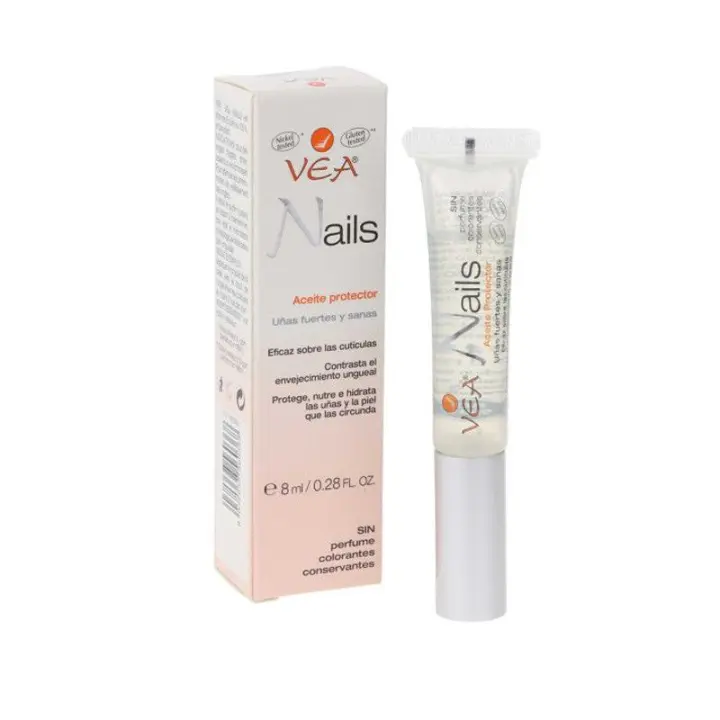 Vea VEA Aceite Protector Uñas Vitamina E 100% Pura para Hidratación, Nutrición y Reparación Profunda E Intensa de Uñas - 1