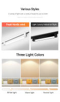 Iluminación De Pista LED Moderna Para Decoración Interior De Hogar Y Tienda Conjunto Completo De Herramientas De Luz De Fosa Instalación Por Montaje - details 21