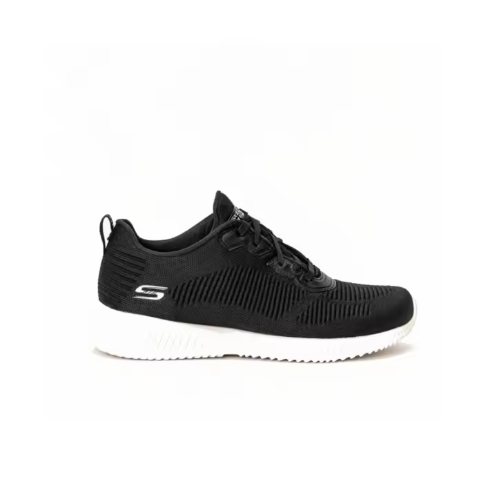 Skechers Zapatilla Bobs Squad Mujer Negra - Diseño Casual y Máxima Comodidad - 1