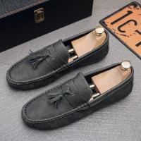 Zapatos Casuales Para Hombre En Cuero Ligeros Y Transpirables Mocasines Clásicos Para Conducir Y Caminar Comodidad SLIP-ON Para Primavera/Otoño - details 4