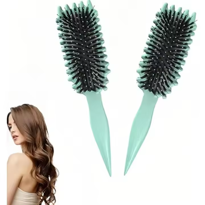 pillo pelo Para Rizos Perfectos, Rizo, pillo para definir rizos, Cabello PARA EL Cabello con rdas de Jabalí, Peinar para desenredar, dar forma y definir, dar forma y definir rizos para mujeres y niñas,pillo desenredante anti tirones - 1