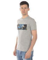 Camiseta Emporio Armani EA7 Algodón Hombre Gris 3 GPT09PJT7Z 3905 - details 3