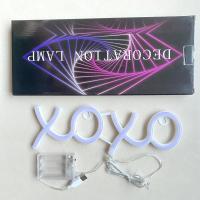 LED Neón XOXO Amor Luces Strip De Neón Para Decoración De Boda Jardín Habitación Dormitorio Decoración De Pared Regalo De Fiesta Noche - details 8