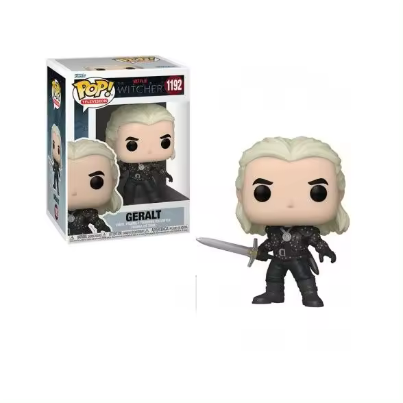 Funko Pop Geralt The Witcher Figura Coleccionable 10cm de Altura - 1
