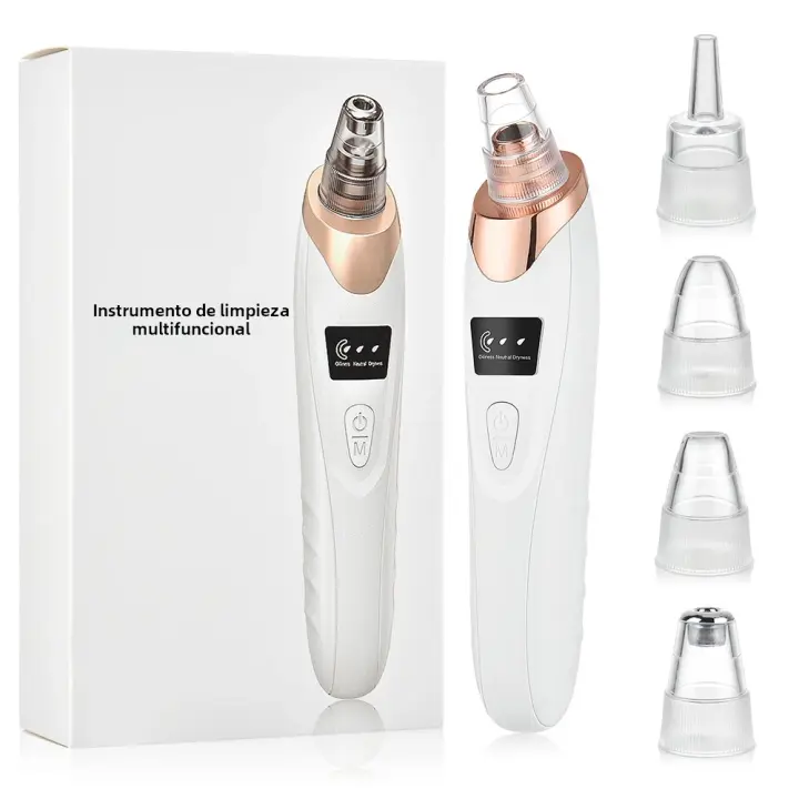 Limpiador eléctrico para limpieza facial, limpiador de puntos negros con aspiradora profunda, eliminador de acné y herramienta para el cuidado de las manchas de la piel - 1