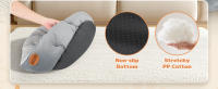 Nobleza - Cama Perro Gato Pequeños, Cama Lavable para Mascotas, Sofá Cama Redonda de Perros Antideslizantes y Antiestres - details 3