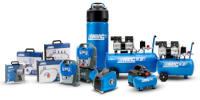 ABAC Compresor de aire silencioso portátil EASE-AIR 6, Compresor de aire sin aceite, Presión máxima 8 bar, Potencia 0.75 Hp, Depósito 6 litros, Nivel sonoro 49 dB - details 2
