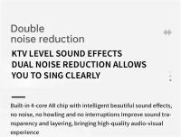 Máquina De Karaoke Con Micrófono Inalámbrico K12 Bluetooth Altavoz HIFI Estéreo LED Colorido RGB Para Fiestas En Casa Y Exteriores - details 9