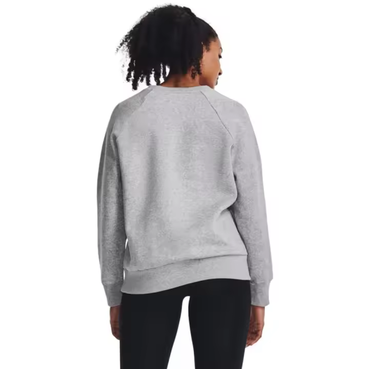 Sudadera Under Armour Rival Flc Crew Gris Hoodie 1379508-012 - 1