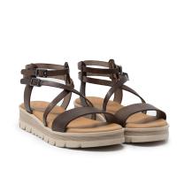 Sandalias planas de Mujer PORRONET 3141-008 SANDALIA TIRAS EMPEINE MOKA 35850 25V - details 0