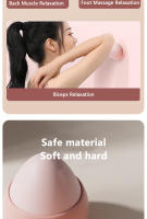 Bola De Masaje De Silicona Sólida Con Ventosa Para El Cuello De La Pata Y La Cintura Alivio Del Dolor Muscular Relajación Fitness Yoga Forma De Maní - details 13