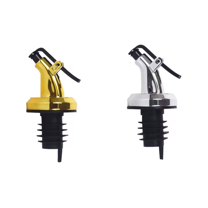 Dispensador De Aceite De Oliva Y Liquor 1-10PCS Tapón De Bottella Para Vinagre Aceite De Oliva Vino Whisky Y Otras Bebidas - 1